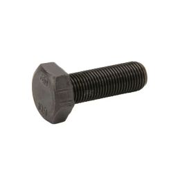 Šestihranný jemný šroub M12x1,25x25 černý 10.9, DIN961