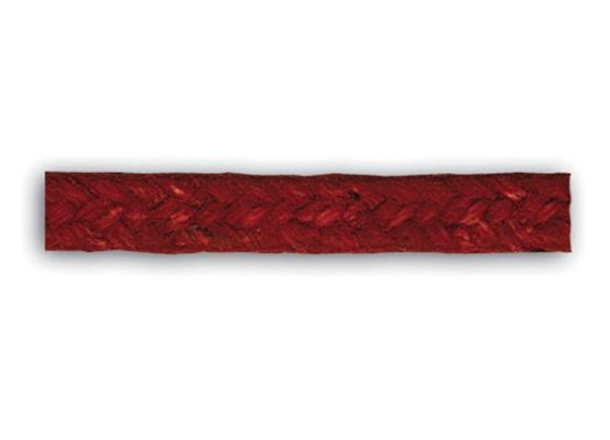 Ucpávková šňůra TEMAPACK 1120 / 8 x 8 mm - 100% bavlna + loj. impreg. s červení železitou