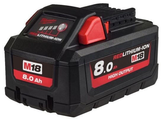 Milwaukee Akumulátor HIGH OUTPUT™ M18, 18 V 8.0 Ah