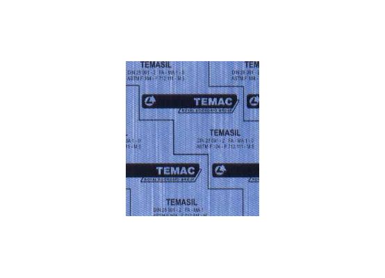 Těsnicí bezasbestová deska TEMASIL M - tl. 3.0 mm - 1500 x 1500 mm