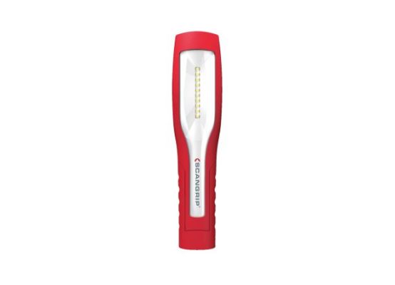 SCANGRIP - dílenská dobíjecí LED svítilna - MAG RED
