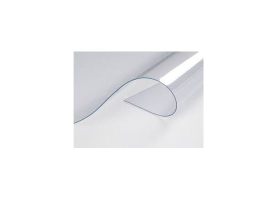 Těsnicí deska - měkčené transparentní PVC - tl. 4.0 mm (šíře 1.2 m)