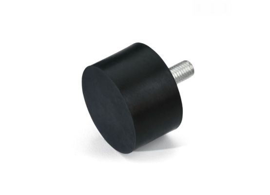 Silentblok válcový RUBENA 1530 typ D - M4 x 10 SR/-