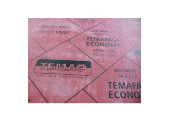 Těsnicí bezasbestová deska TEMAFAST - tl. 0.5 mm - 1500 x 1500 mm