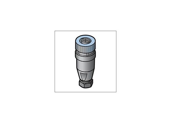 Kabelová zástrčka M12 pro TLMR 201 TLMR 201-1