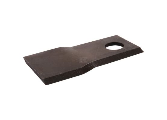 Nůž 4x50x118 mm levý s otvorem O 19 mm (Krone)