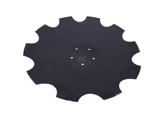 Ozubený podmítací disk 6 x 510 mm s 5 otvory na RK 105 mm (Horsch)