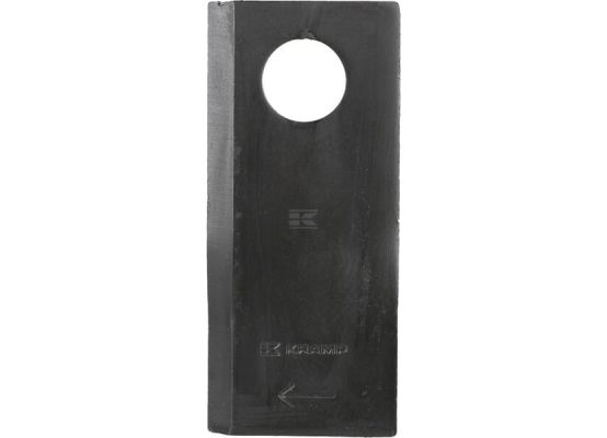 Nůž rotační sekačky 4 x 49 x 112 mm levý s otvorem O 21 mm (Pöttinger)
