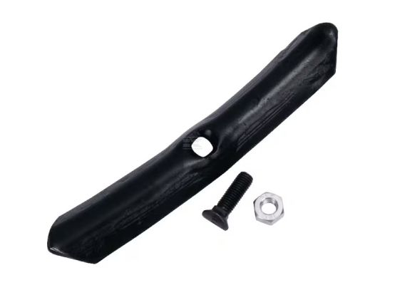 Radlice kultivátoru 210 x 37 x 6 mm otočná tvrzená, zahnutá s 1 otvorem 10,5 mm