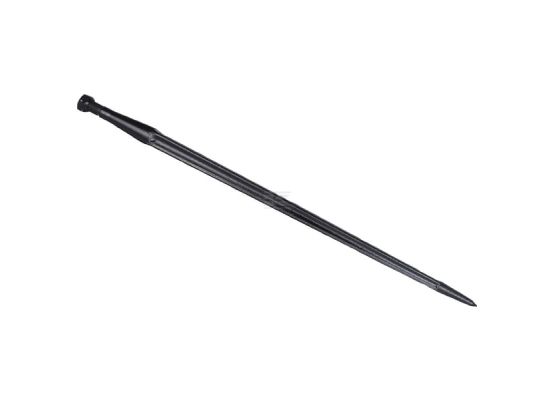 Rovný hrot čelního nakladače 36 x 815 mm hvězdicový špičatý profil s maticí M22x1,5