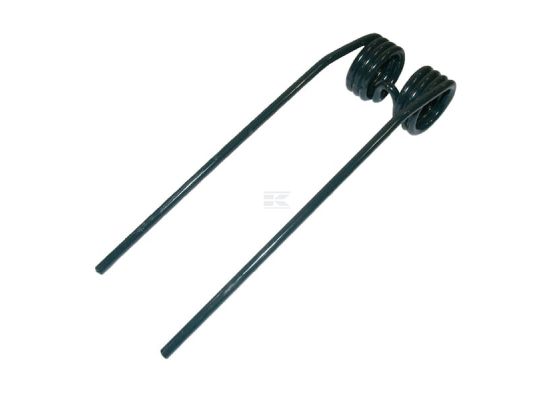 Pružné pero 9,5 x 107 x 390 mm černé s cívkou 46 mm (Kuhn)