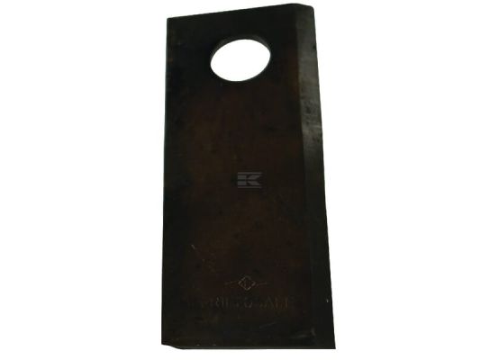 Nůž rotační sekačky 4 x 48 x 120 mm levý s otvorem 18,5 mm (NH, Pött)
