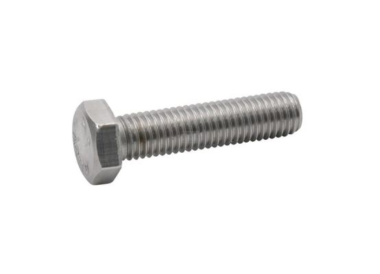 Nerezový šestihranný šroub M6x40, DIN933 (A2)