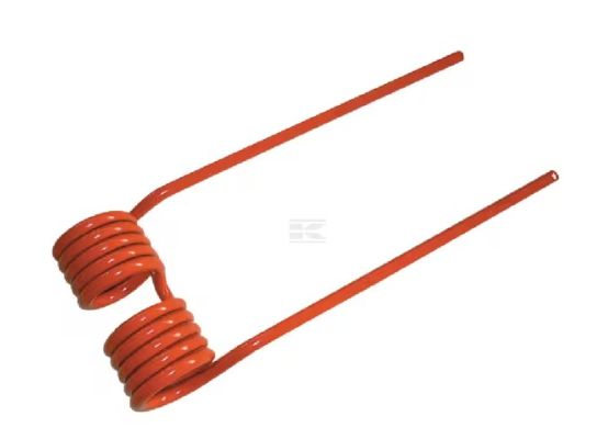 Pružné pero 9,5 x 135 x 370 mm s cívkou 46 mm (Claas)