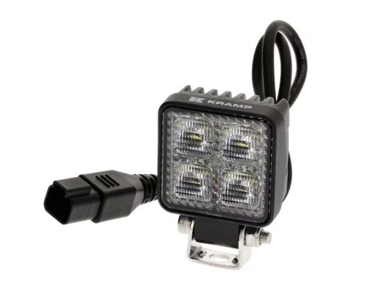 Pracovní/ zpětné LED světlo 12 W 53,7x75,5x32,3 mm 1200 lm, čtvercové širokoúhlé, 9/36 V, 8 LED