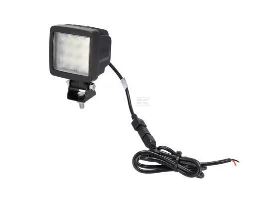 Pracovní otočné LED světlo 76 W 95x131x77 mm 11970 lm, čtvercové širokoúhlé, 10/30 V