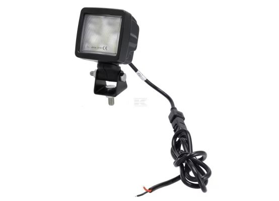 Pracovní otočné LED světlo 45 W 80x80x68 mm 6600 lm, čtvercové širokoúhlé, 10/30 V