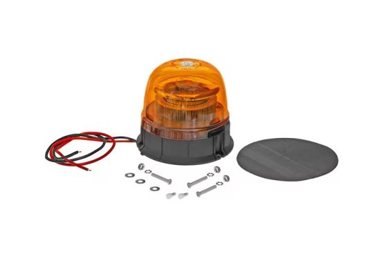 LED maják 24 W 140x130 mm, upevnění pomocí šroubů, 10-30 V