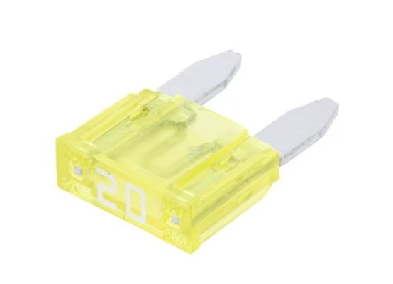 Pojistka Mini 20A, 32V, žlutá
