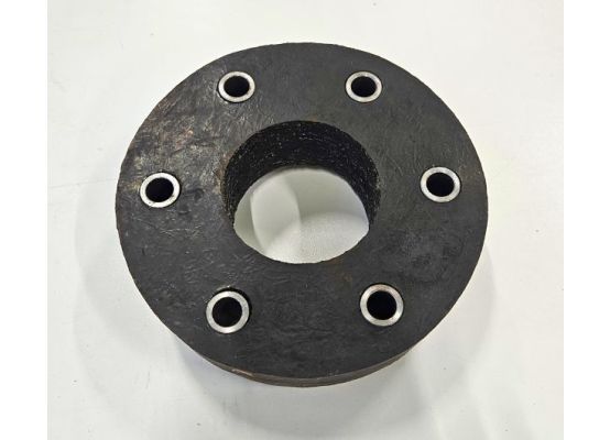 Kotouč Hardy spojky 170 x 60 x 30 se šesti otvory d = 18 na RK 120 mm - pevnostní, armovaný trubičkami