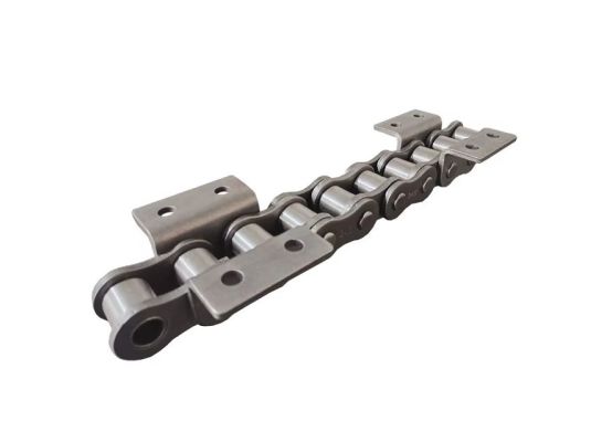 Válečkový řetěz 10 B1* RENOLD SD - s unašeči K2 na každém 19. článku oboustranně, vč. spojky - L= 6.635 m (418p)
