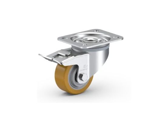 Kolo otočné s brzdou 423F LU-G075