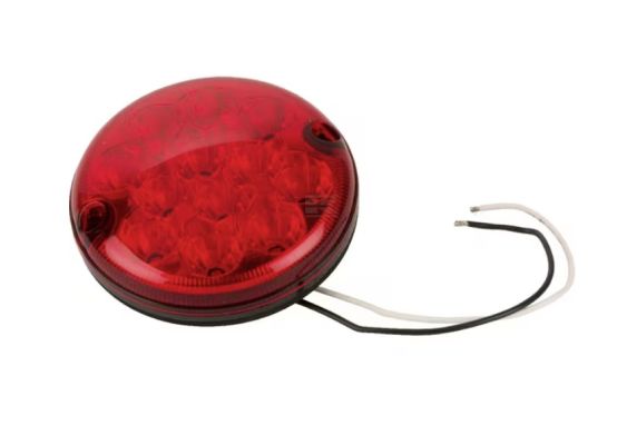 Zadní mlhové LED světlo, kulaté, průměr 95 mm, 12/24 V