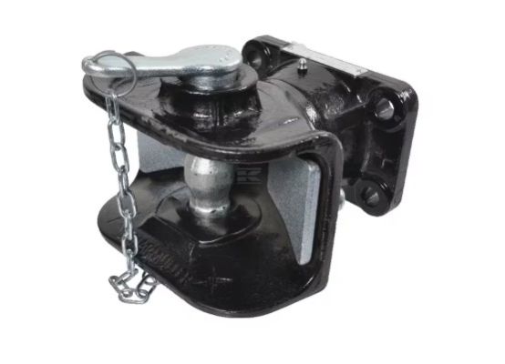 Spojka přívěsu Scharmüller, černá 140 x 80 mm