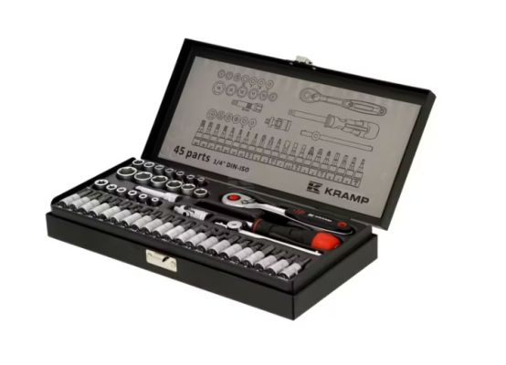 Sada nástrčných klíčů 1/4", 45 dílů