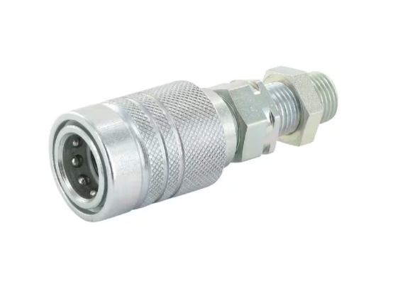 Hydraulická rychlospojka DNP zásuvka kuličková - vnější M18x1.5 DN 13 s prodlouženým závitem