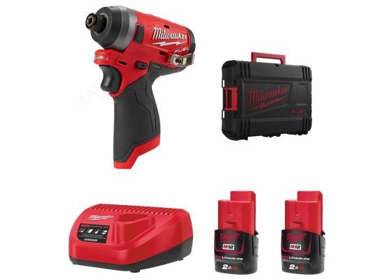 Milwaukee M12 FID-202X AKU rázový utahovák