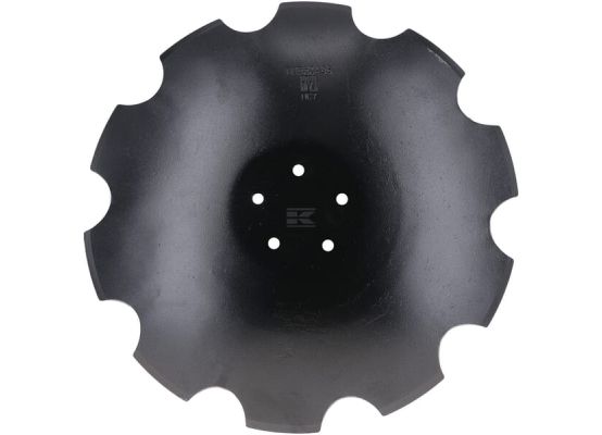 Ozubený podmítací disk 5 x 560 mm s 5 otvory na RK 98 mm