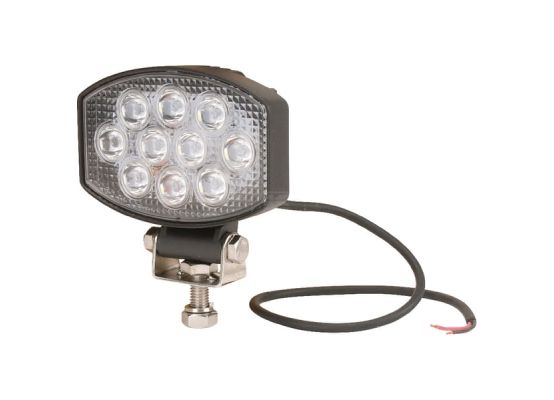 Pracovní LED světlo 15 W 120x38x80 mm 1710 lm, oválné, 10/30 V širokoúhlé 10 LED