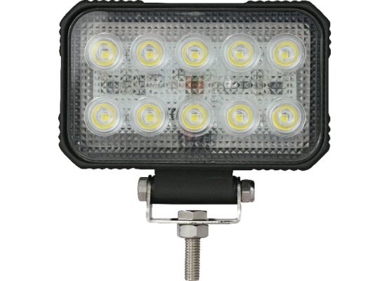Pracovní LED světlo 15 W 150x37x100 mm 1900 lm, obdélník, 10/30 V bod paprsek 10 LED