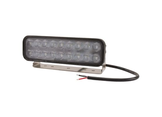 Pracovní LED světlo 54 W 180x55x38 mm 3960 lm, obdélníkové, 10/30 V širokoúhlé 18 LED