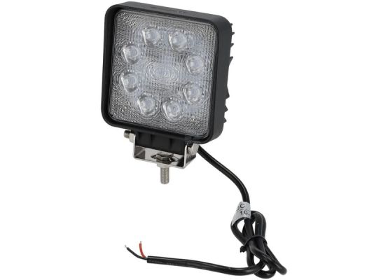 Pracovní LED světlo 24 W 107x52x136 mm 2000 lm, čtvercové, 10/30 V bodový paprsek 8 LED
