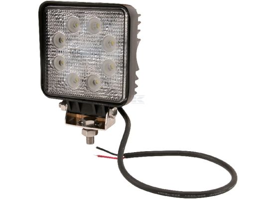 Pracovní LED světlo 24 W, 1920 lm, čtvercové, 10/30 V, 110x45x110 mm, širokoúhlé 8 LED