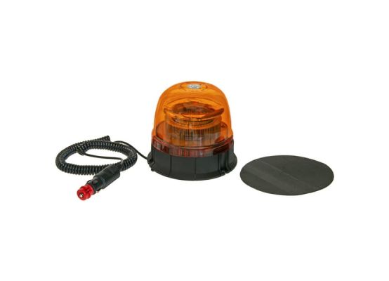 LED maják 24 W magnetické upevnění a připojení do zapalovače, 12/24 V