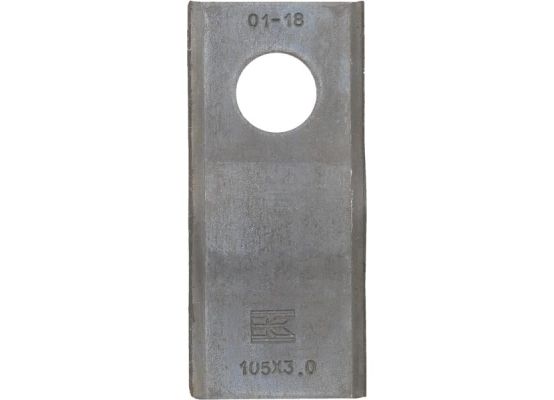 Nůž rotační sekačky 3 x 47 105 mm levý/pravý 105 x 47 x 3 mm s otvorem O 21 mm