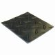 Pryžový přířez podlahovina DIAMOND černá - 3 x 1600 x 400 mm