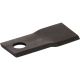 Nůž 4x50x118 mm pravý s otvorem O 19 mm (Krone) - 1398894N