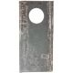 Nůž 4x48x100 mm levý s otvorem O 21 mm (Pöttinger) - 434977KR