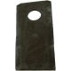 Nůž 3,5x45x95 mm levý s otvorem O 16,25 mm (Kuhn, John Deere, New Holland) - 56151210KR