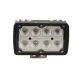 Pracovní LED světlo 40 W 108x75 mm 4000 lm, obdélníkové, 10/30 V širokoúhlé 8 LED - LA10414