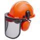 Lesnická ochranná přilba s hledím a chrániči sluchu - KH100200