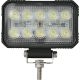 Pracovní LED světlo 15 W 150x37x100 mm 1900 lm, obdélníkové, 10/30 V širokoúhlé 10 LED - LA10021