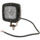 Pracovní LED světlo 40 W 98,5x63,4x98,5 mm 4000 lm, čtvercové, 10/30 V širokoúhlé 4 LED - LA10044
