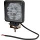Pracovní LED světlo 27 W 109x27,5x109 mm 1800 lm, čtvercové, 10/30 V širokoúhlé 9 LED - LA10051