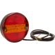 Multifunkční zadní LED světlo, kulaté, O 142 mm (12/24 V) - LA40041