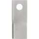Nůž rotační sekačky 4 x 48 x 120 mm pravý s otvorem 18,5 mm (NH, Pött) - VN99358700KR